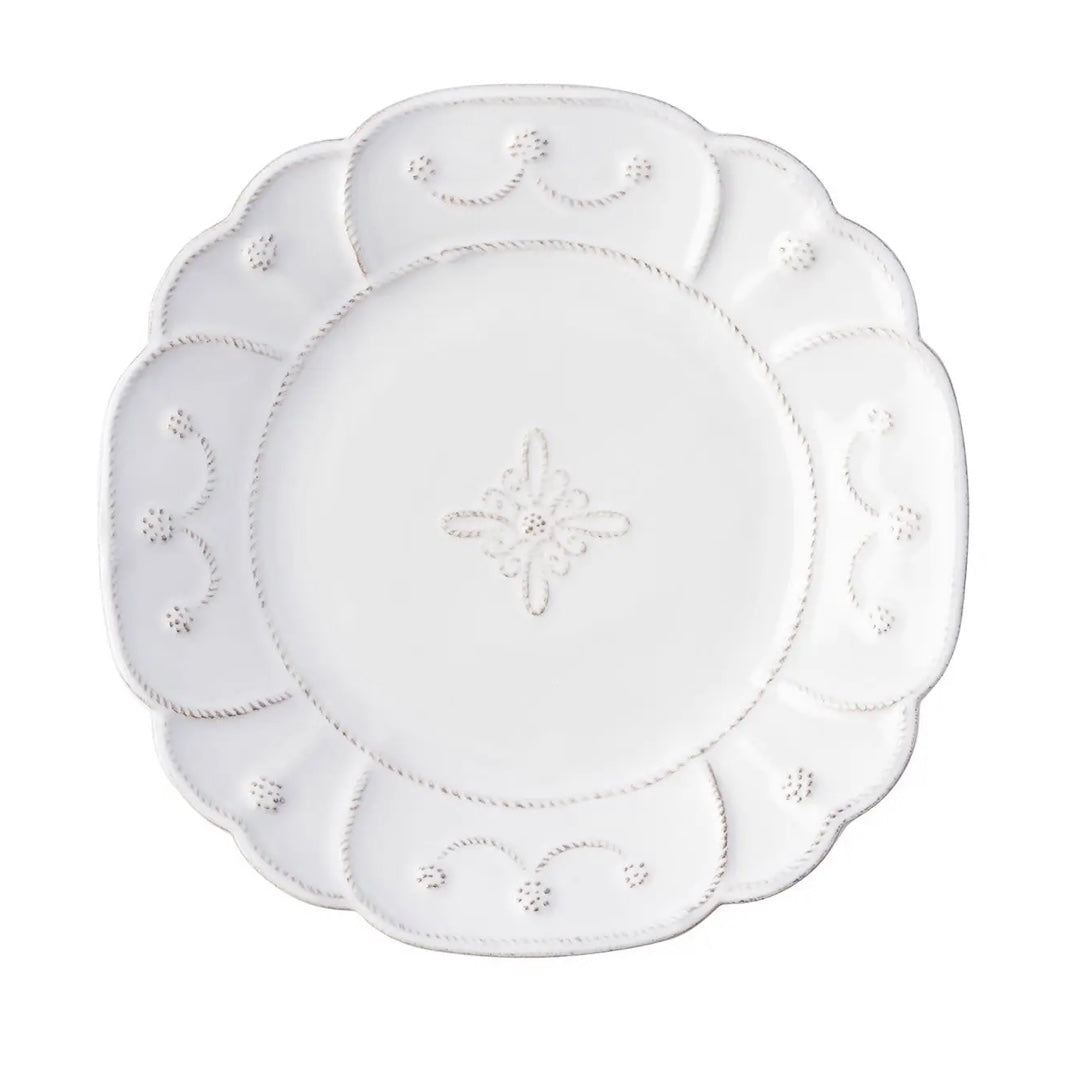 Jardins du Monde Whitewash Salad Plate
