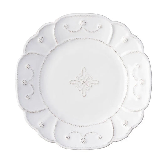 Jardins du Monde Whitewash Salad Plate