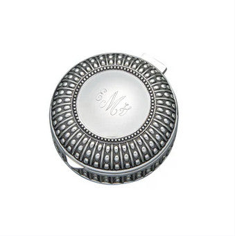 Beaded Round Box 3.5"