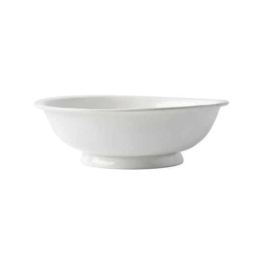 Puro Whitewash Footed Fruit Bowl