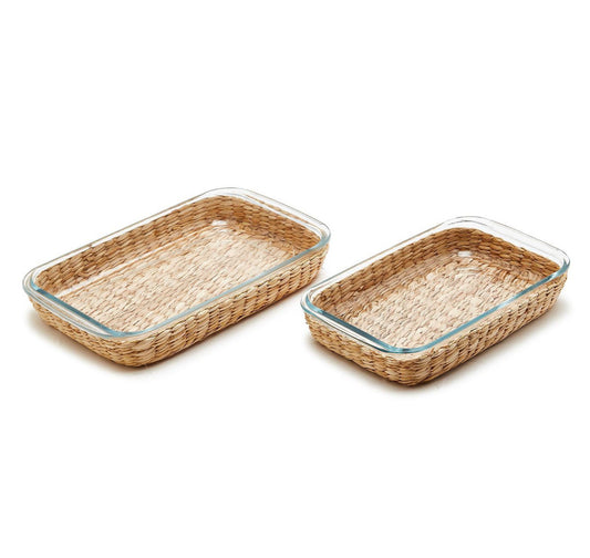 Borosilicate Glass Baking Dish Large