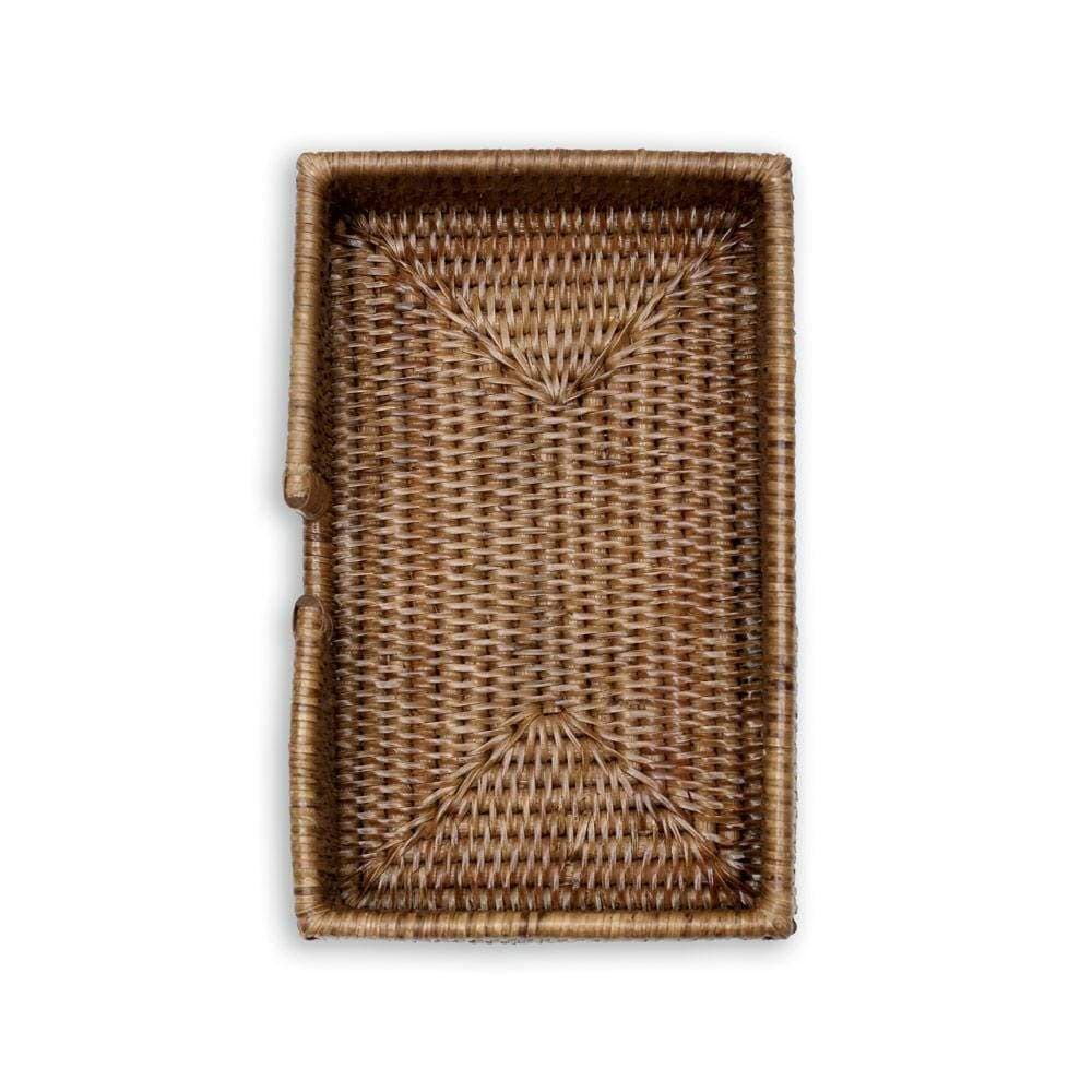 Rattan Guest Towel Napkin Holder