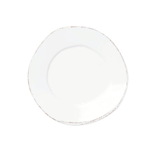 Melamine Lastra White Salad Plate