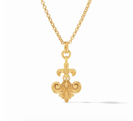 Fleur-de-Lis Pendant Gold