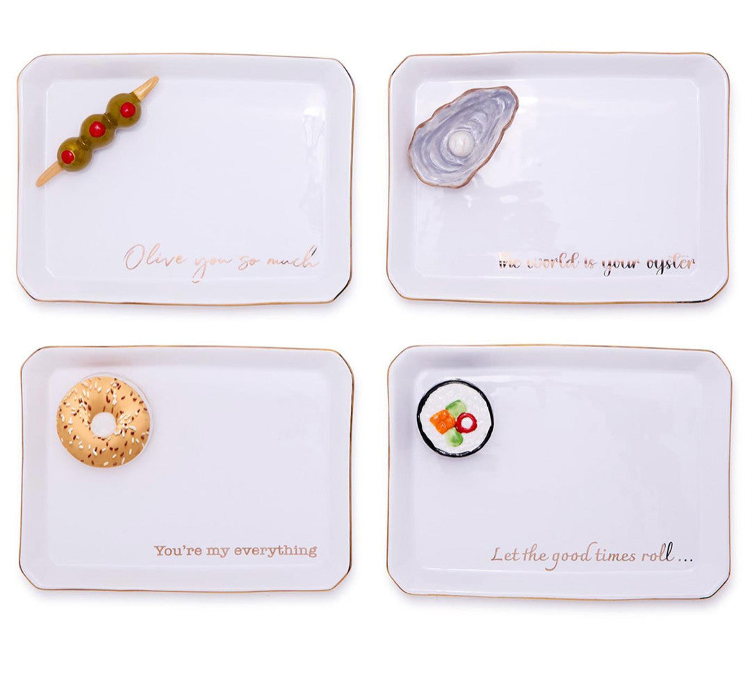 Icon Trinket Tray with Saying