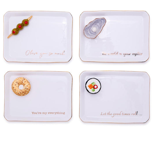 Icon Trinket Tray with Saying