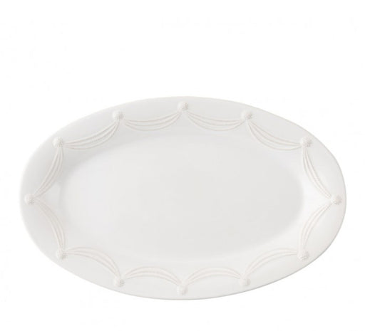 Berry & Thread Whitewash 22.5" Oval Platter