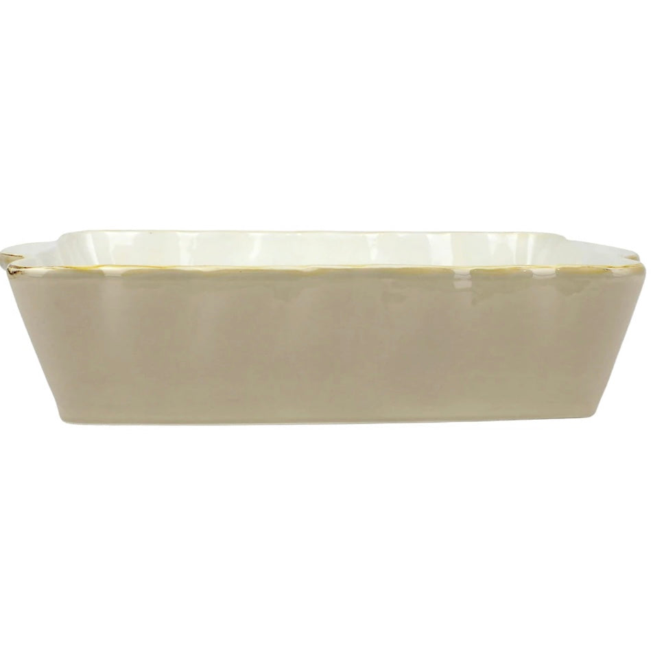 Italian Bakers Cappuccino Large Rectangular Baker