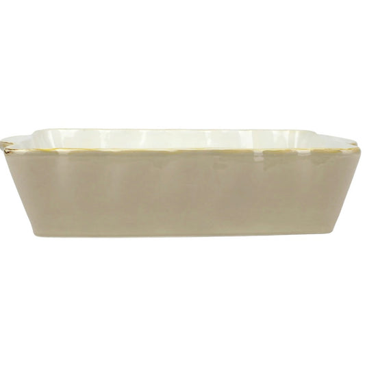 Italian Bakers Cappuccino Large Rectangular Baker