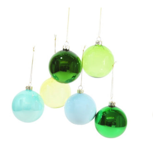 Large Green Hue Ornament
