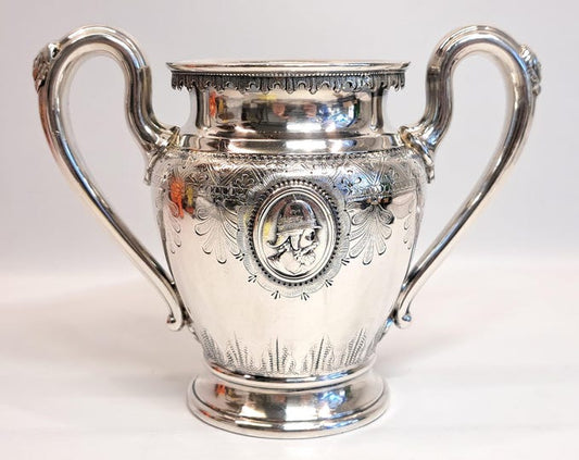 Silver-plated Chased Bowl