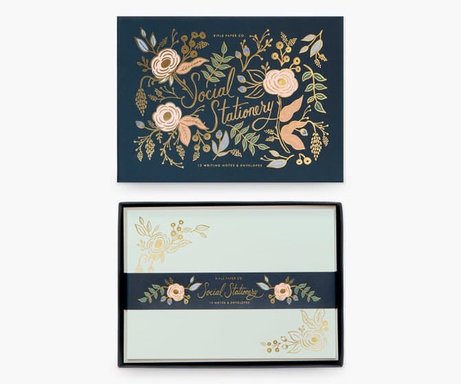 Colette Social Stationery Set