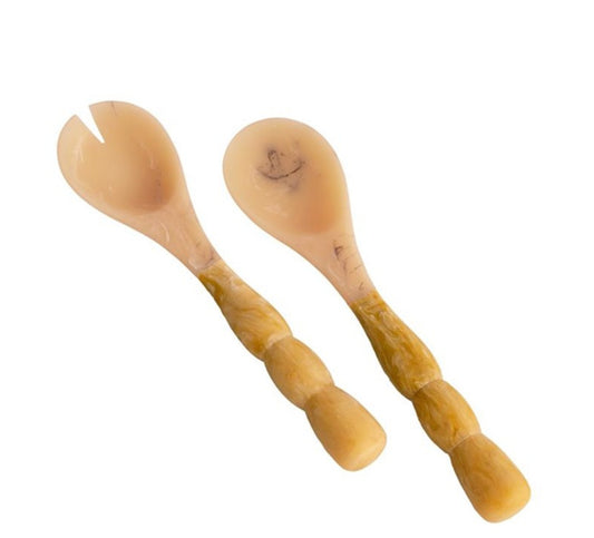 RESIN Sorbet Salad Servers( Matcha)