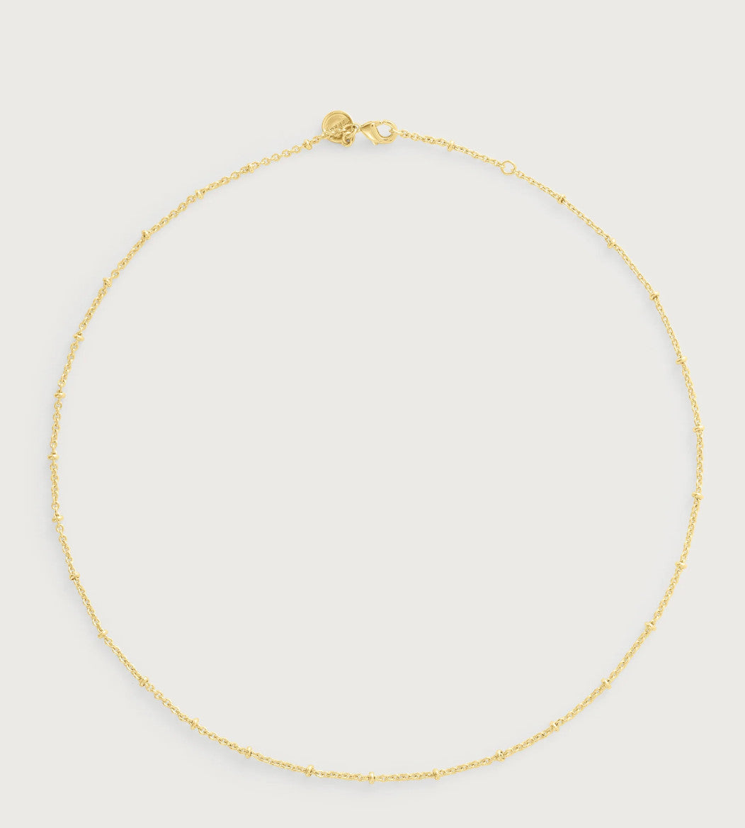 Molten Bead Chain Necklace