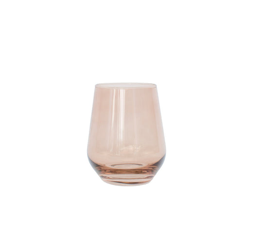Estelle Stemless-Amber Smoke