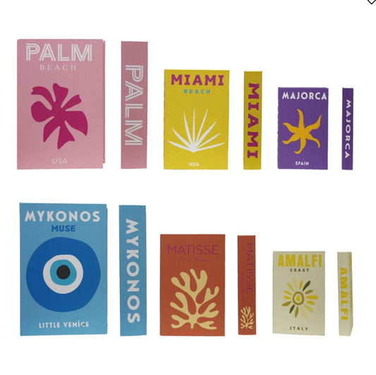 MDF & Canvas Book Storage Box-Small