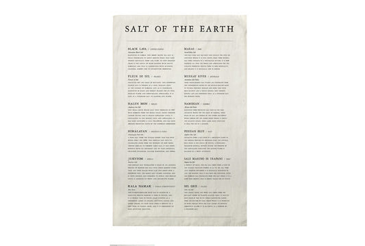 Salt of the Earth Tea Towel