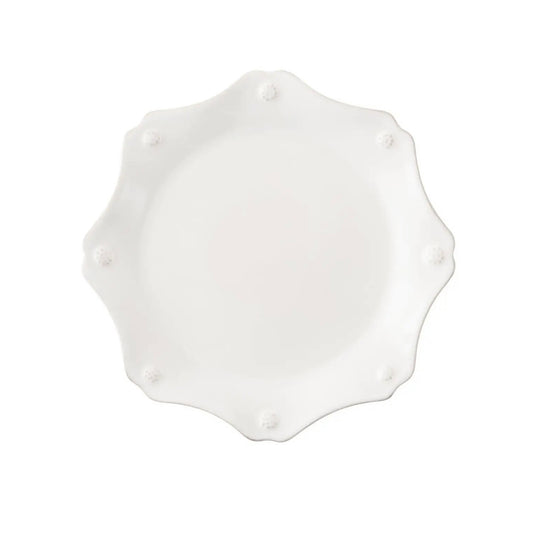 Berry & Thread Whitewash Scallop Salad Plate