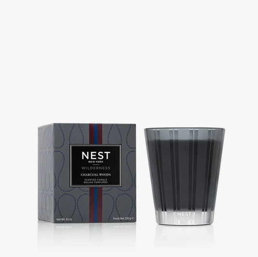 NEST Fragrance Wilderness Charcoal Woods Classic Candle