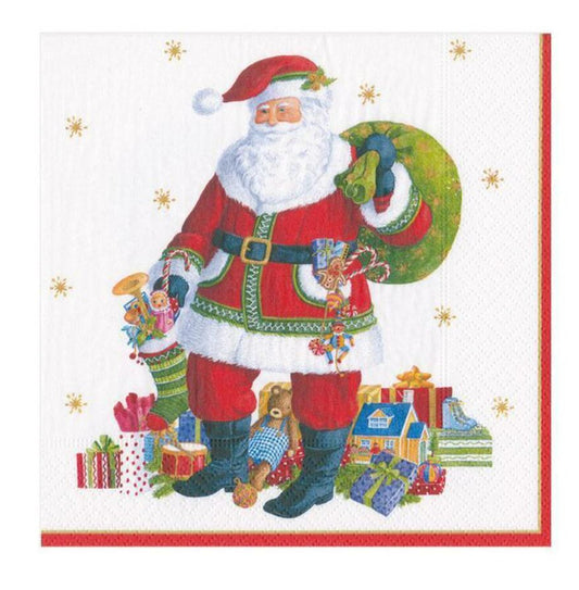 Santa Claus Lane - Cocktail Napkin