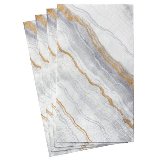 Marble Grey Guest Towels