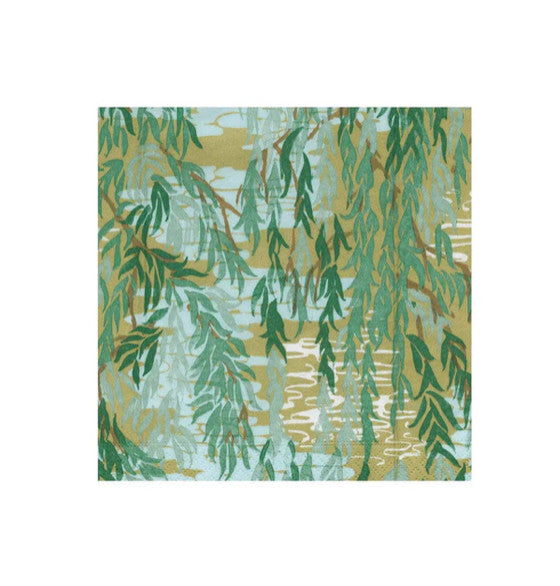 Willows Green Cocktail Napkins