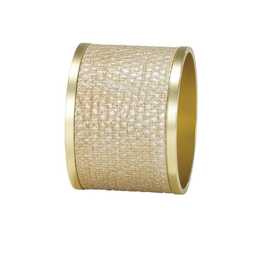 Luster Gold Napkin Ring Set of 4