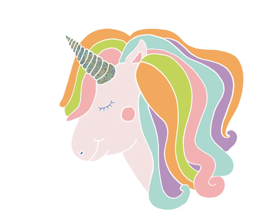 Die Cut Unicorn Placemat (12 Sheets)