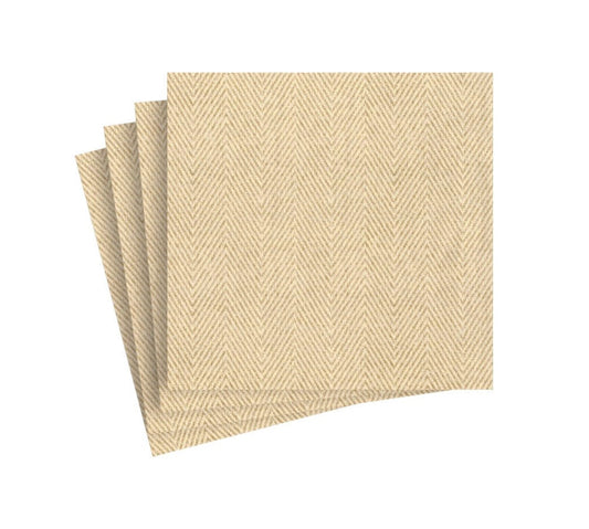 Natural Jute Paper Linen Cocktail Napkin