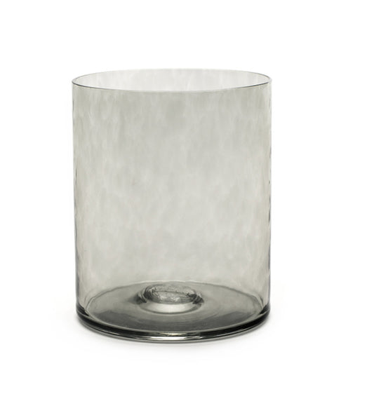 Sheer Drinking Glass-Neutral Grey