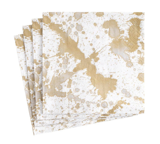 Splatterware Gold Cocktail