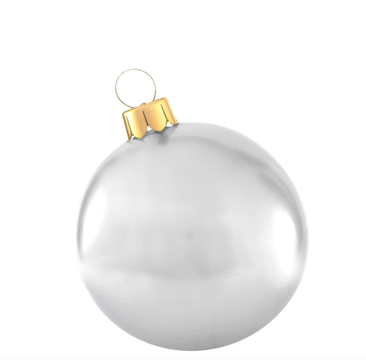 Silver 18" Holiball