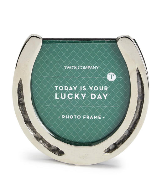Lucky Day Horseshoe Photo Frame