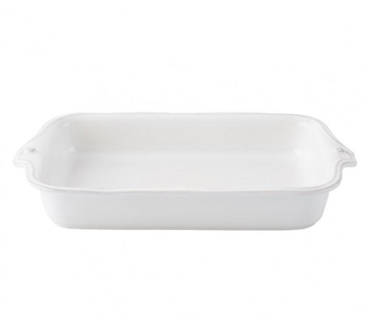 Berry & Thread Whitewash Rectangular Baker
