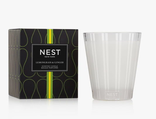 NEST Scented Candle- Lemongrass & Ginger
