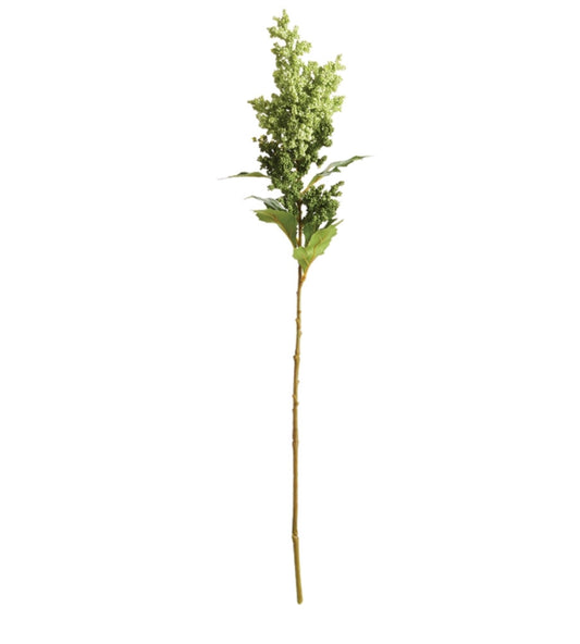 24" Green Mini Berries Stem