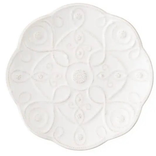 Jardins du Monde Whitewash Landriana Salad Plate