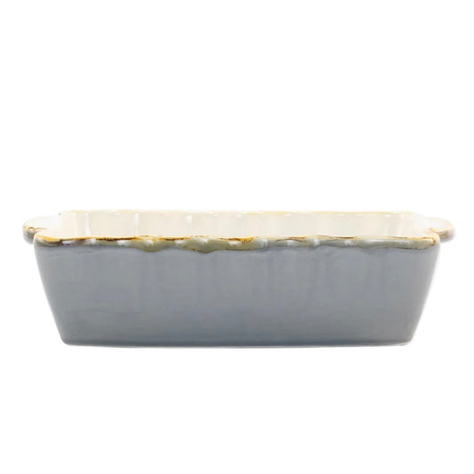 Italian Bakers Gray Small Rectangular Baker