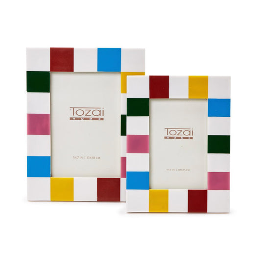 4x6 Colorblock Photo Frame