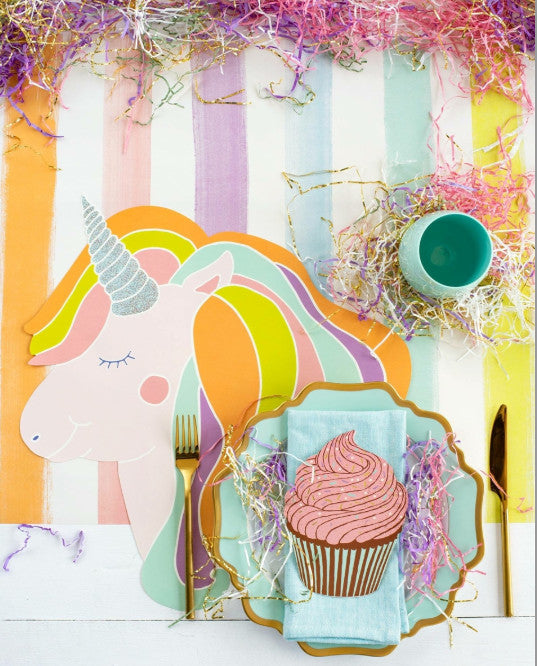 Die Cut Unicorn Placemat (12 Sheets)