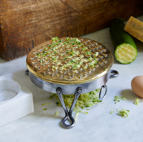Footed English Grater