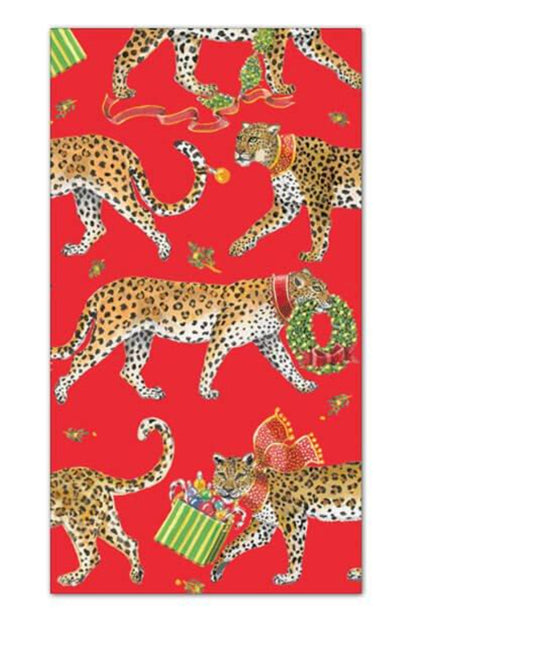 Wild Christmas Guest Towel