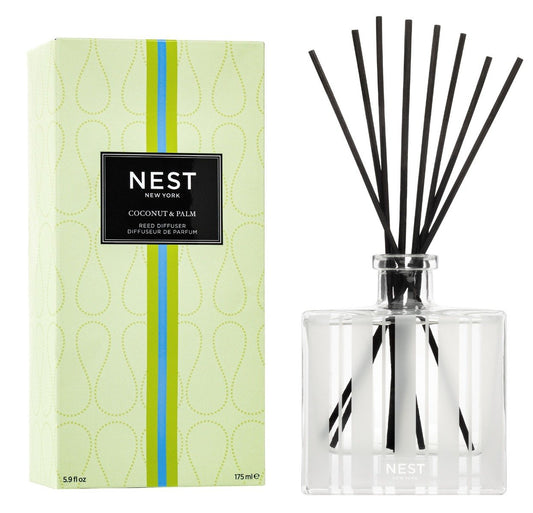 NEST Fragrances Reed Diffuser- Coconut & Palm
