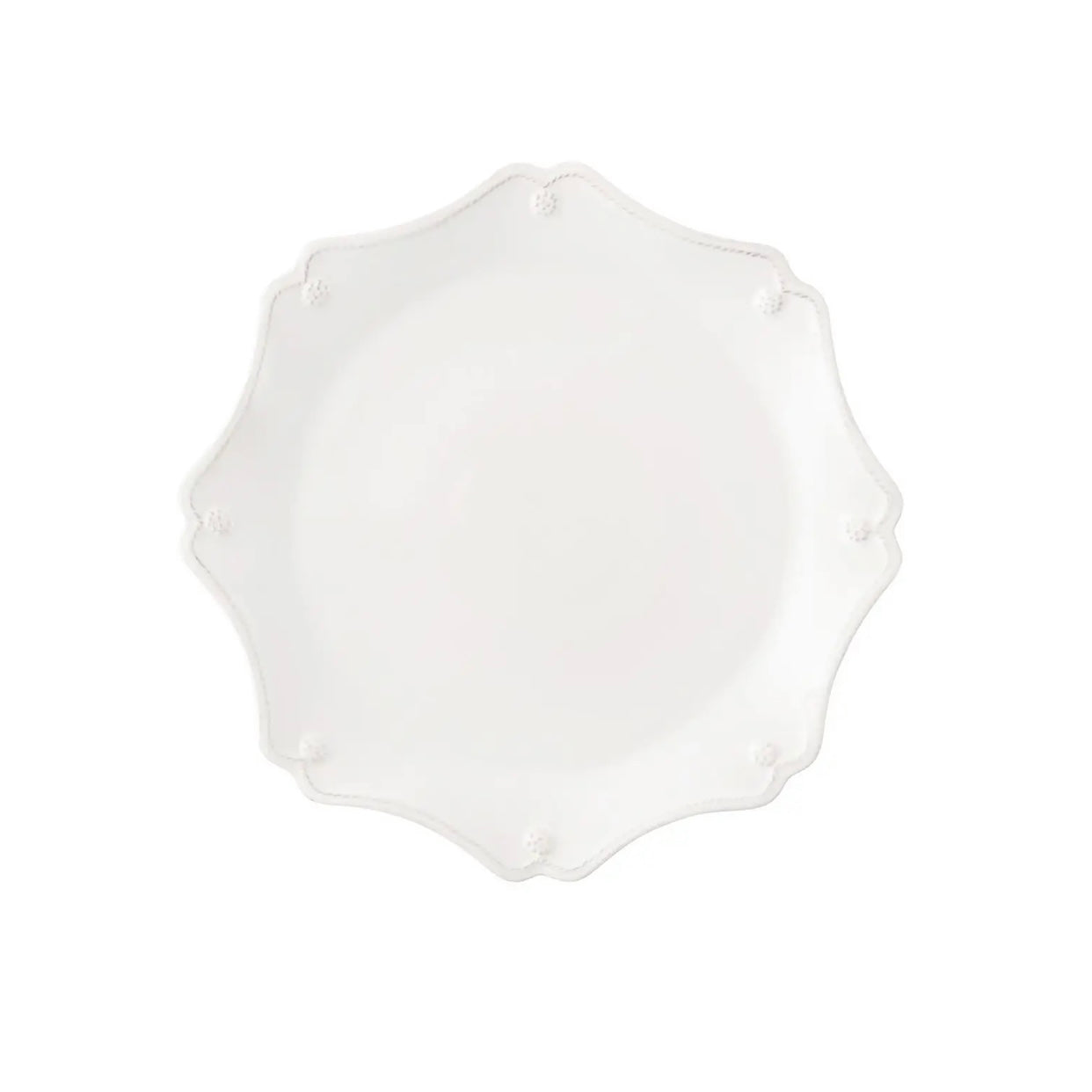 Berry & Thread Scalloped Charger