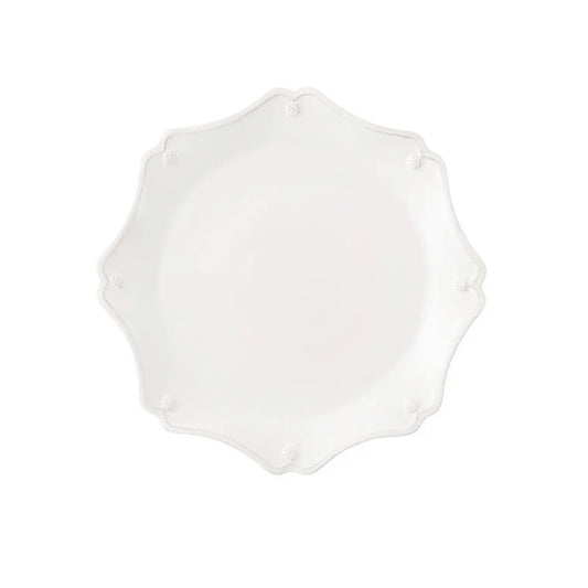 Berry & Thread Scalloped Charger