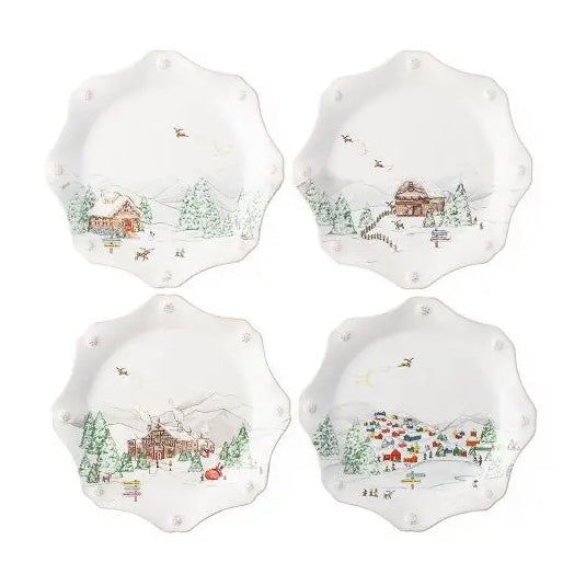 Berry and Thread North Pole Salad Plate
