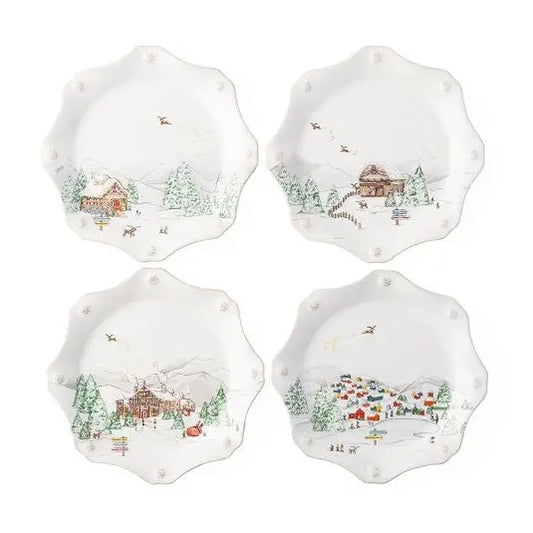 Berry and Thread North Pole Salad Plate