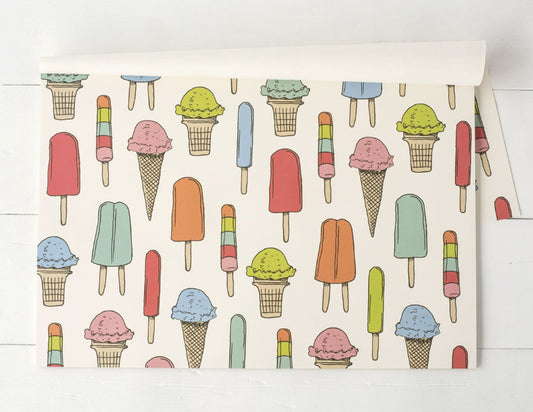 Ice Cream Social Placemats (30 Sheets)