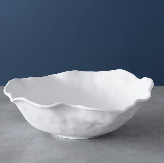VIDA Nube Large Round Bowl White