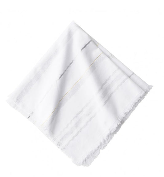 Metallic Stripe Napkins (Set of 4)
